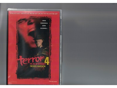 Terror på Elm Street  4   DVD 